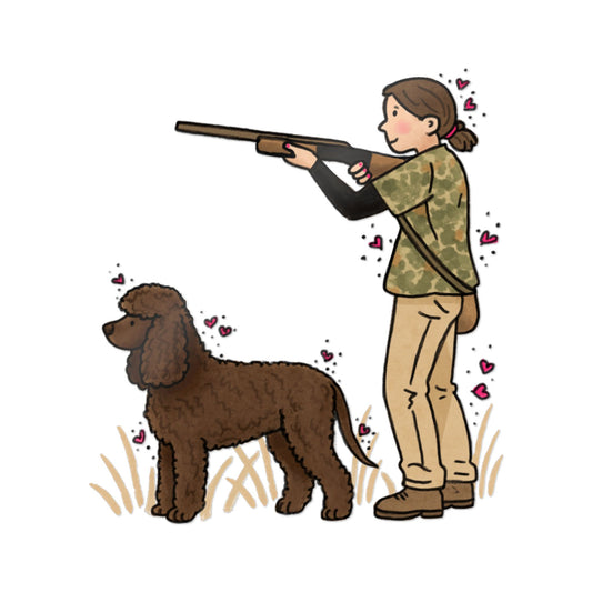 PermaDecal (indoor/outdoor) Irish Water Spaniel