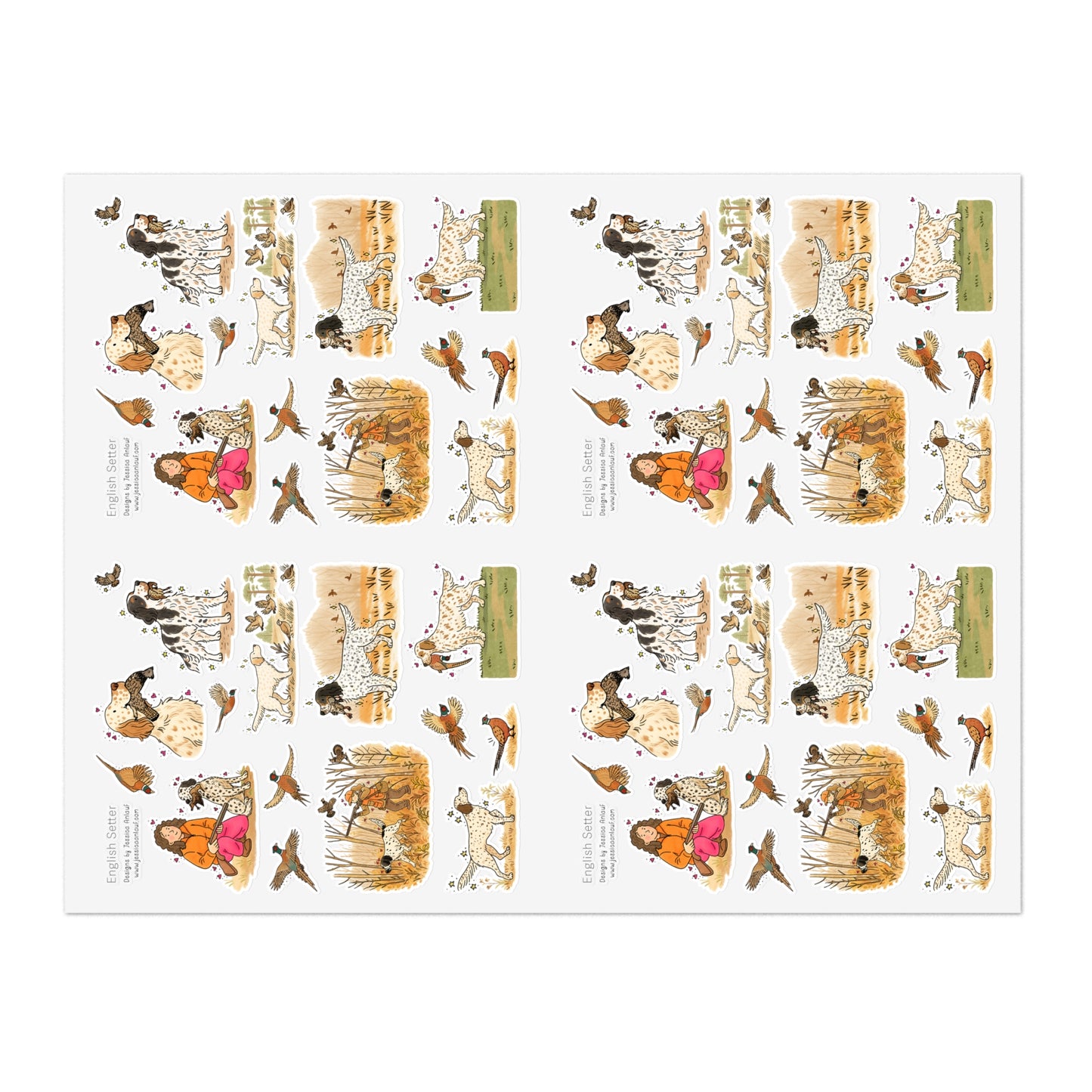 Jumbo Sticker Sheet (4 sheets in 1)