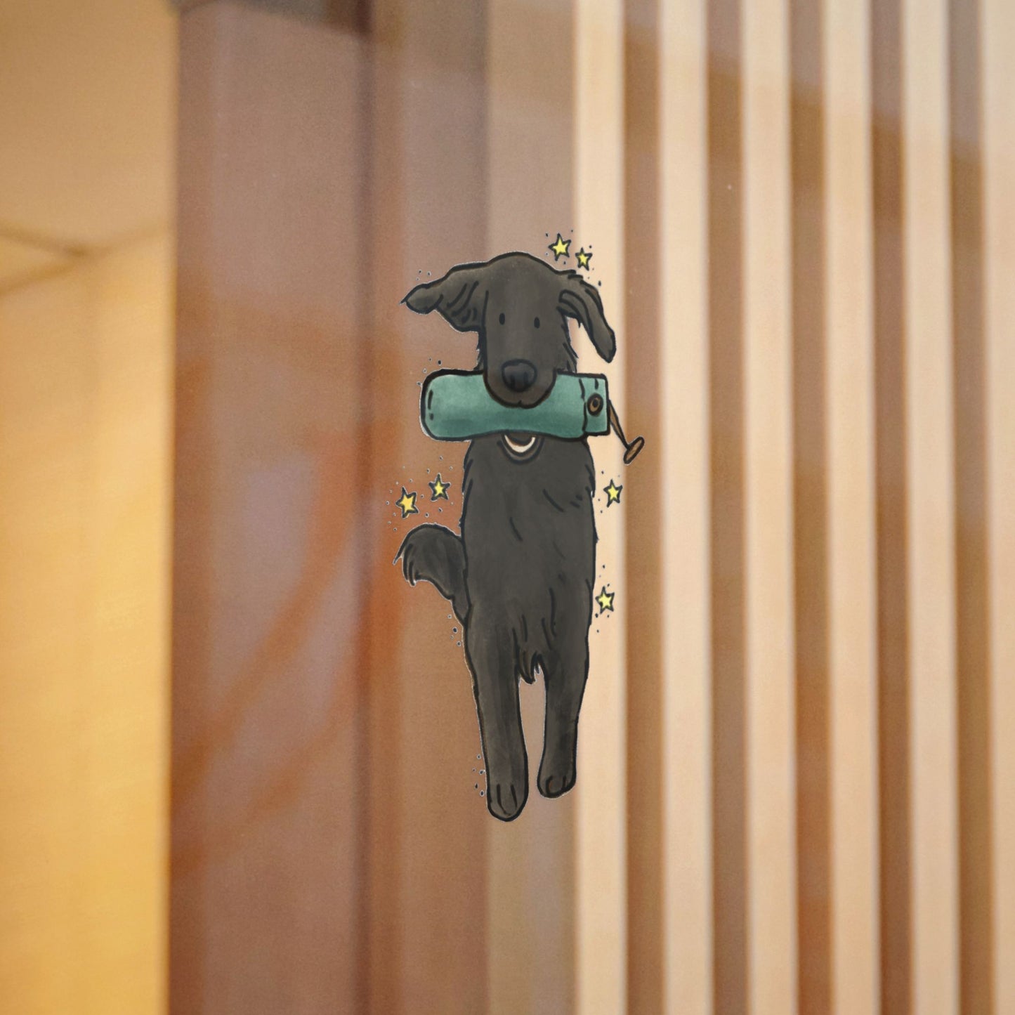 PermaDecal (indoor/outdoor) Flat-Coated Retriever