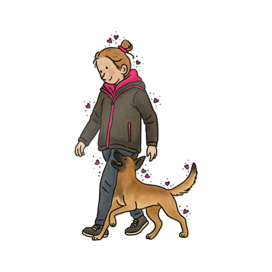 PermaDecal (indoor/outdoor) Bite-Work Belgian Malinois