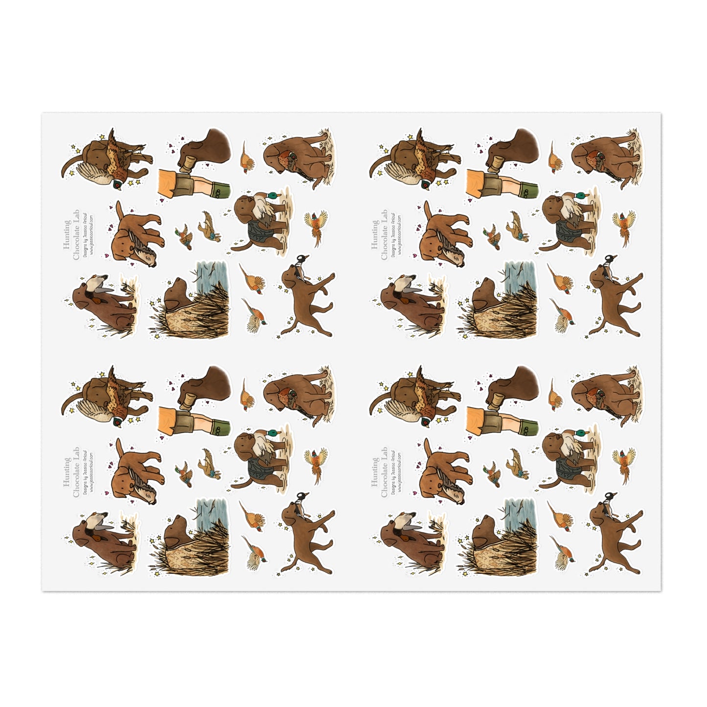 Jumbo Sticker Sheet (4 sheets in 1)