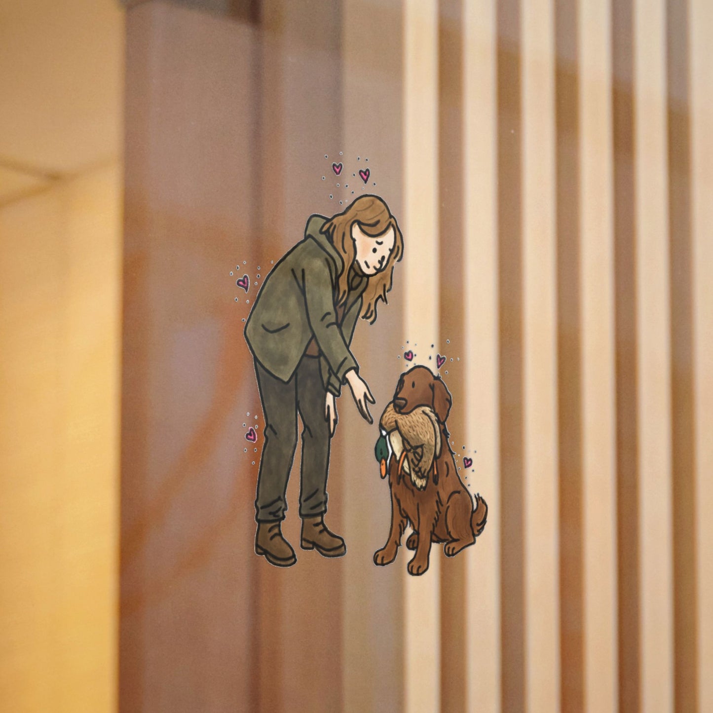 PermaDecal (indoor/outdoor) Flat-Coated Retriever