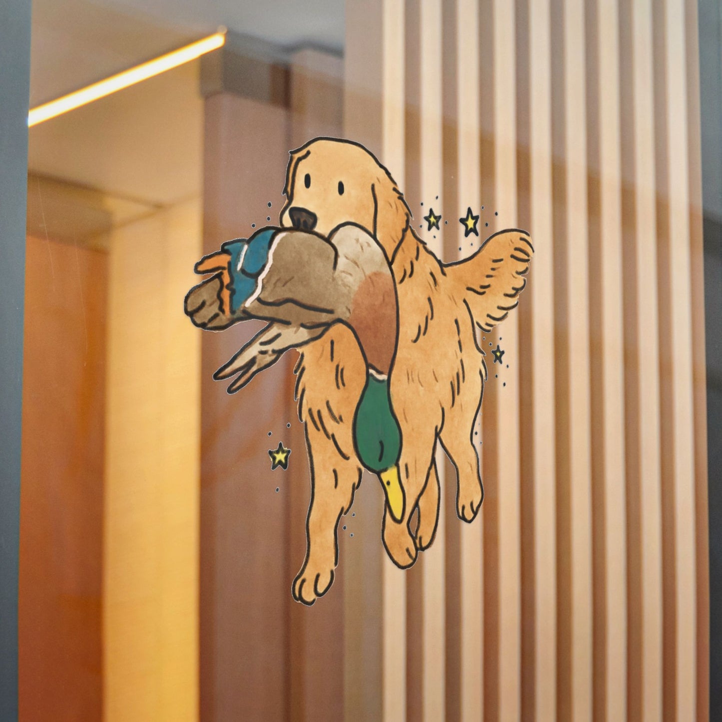 PermaDecal (indoor/outdoor) Golden Retriever