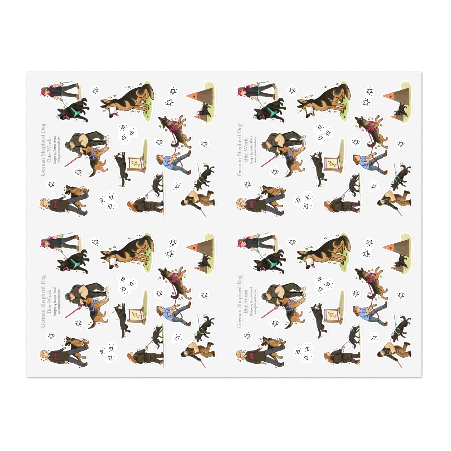 Jumbo Sticker Sheet (4 sheets in 1)