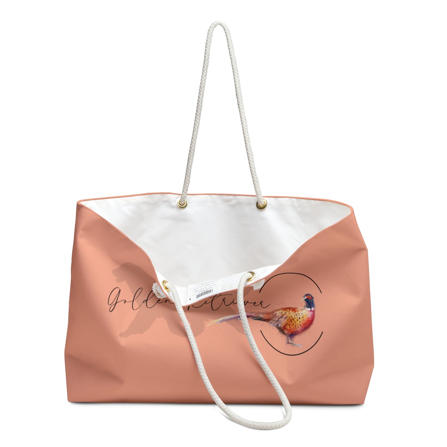 Weekender Bag - Pheasant Golden Retriever