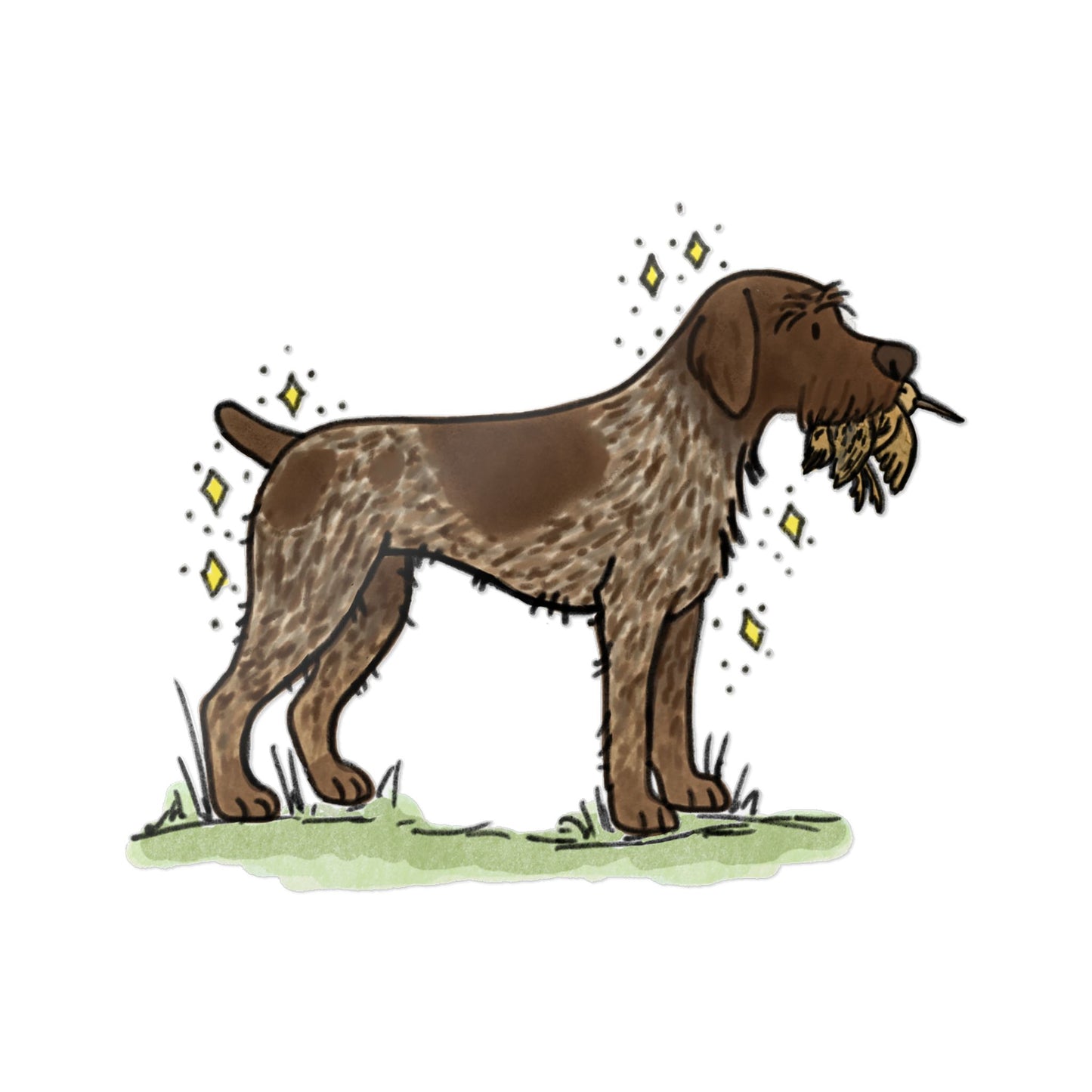 PermaDecal (indoor/outdoor) German Wirehaired Pointer