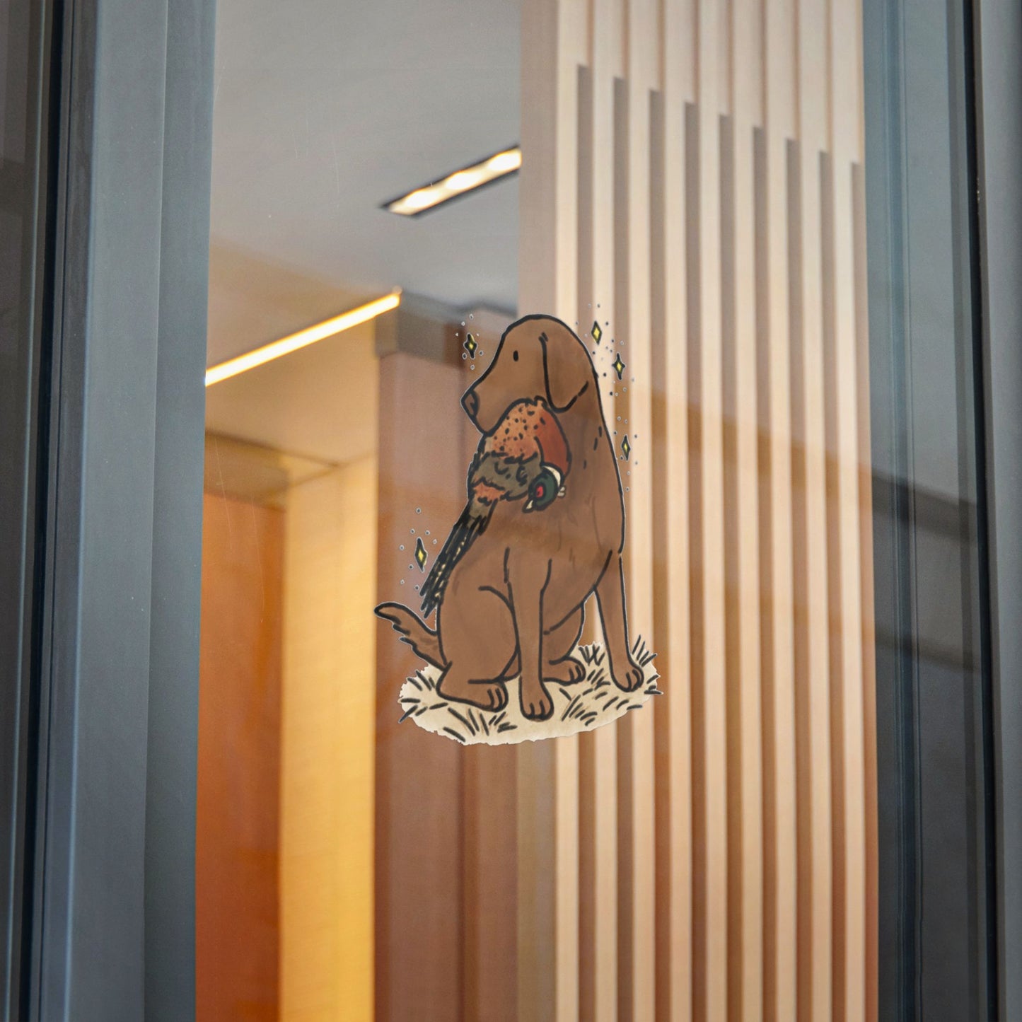 PermaDecal (indoor/outdoor) Chocolate Labrador Retriever