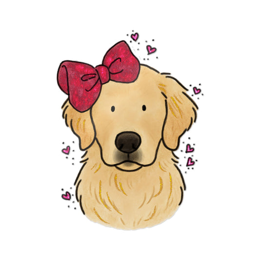 PermaDecal (indoor/outdoor) Golden Retriever