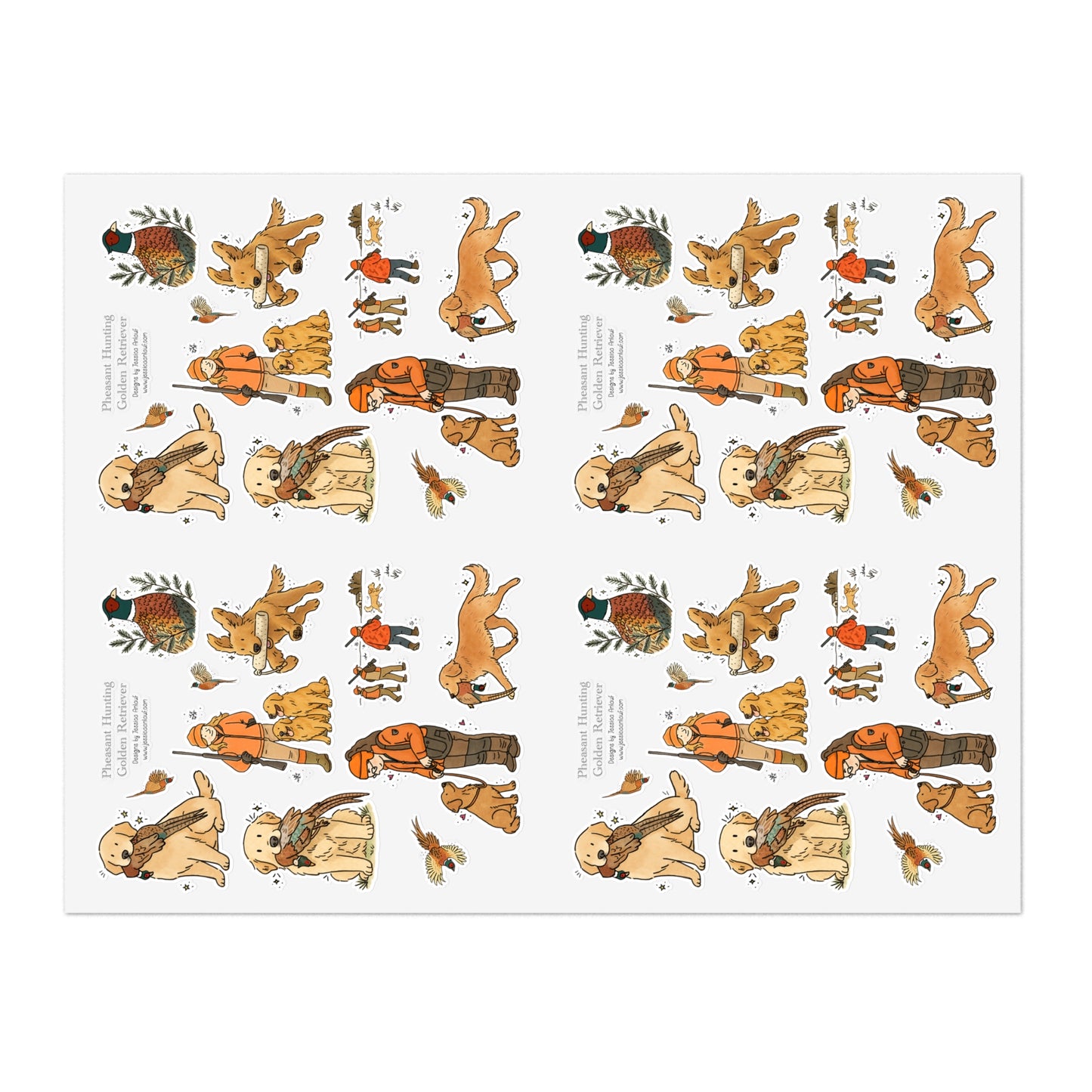 Jumbo Sticker Sheet (4 sheets in 1)