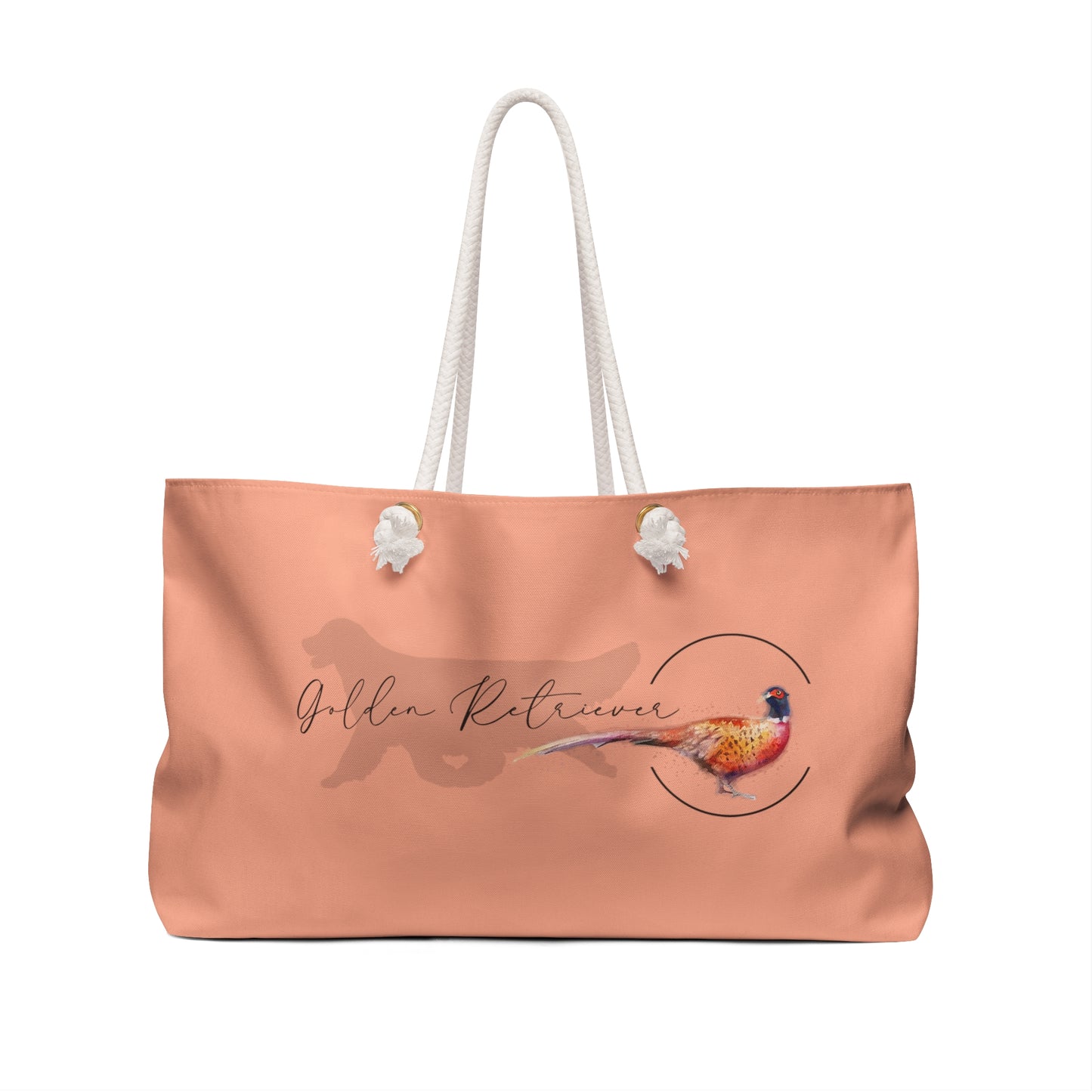 Weekender Bag - Pheasant Golden Retriever