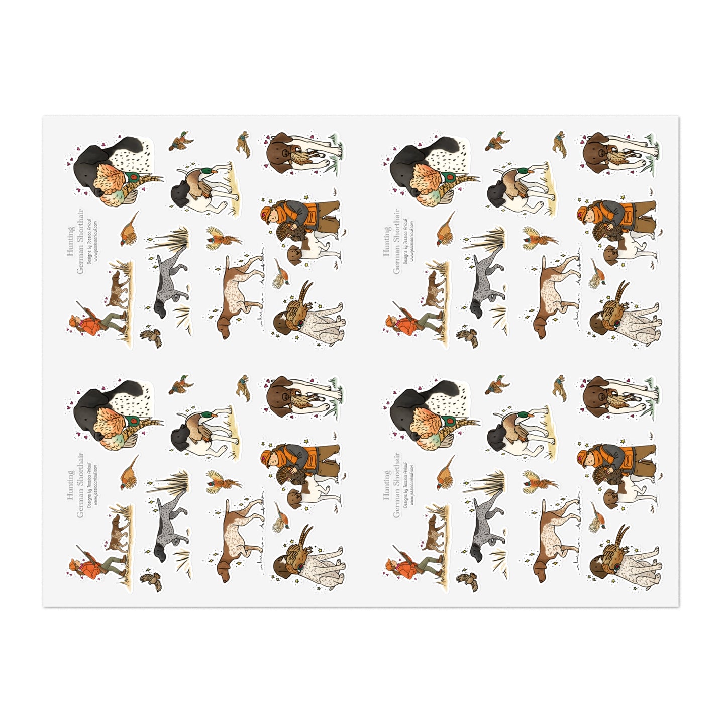 Jumbo Sticker Sheet (4 sheets in 1)