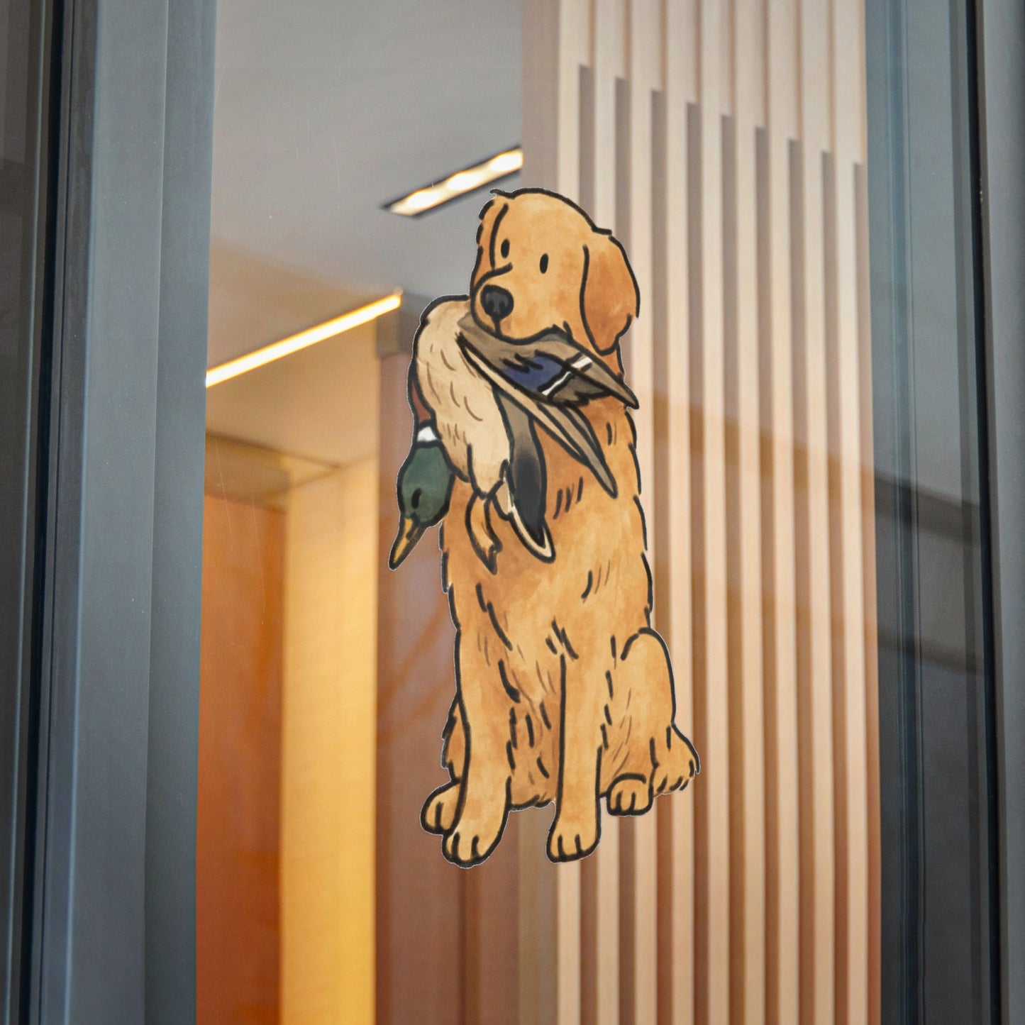 PermaDecal (indoor/outdoor) Golden Retriever