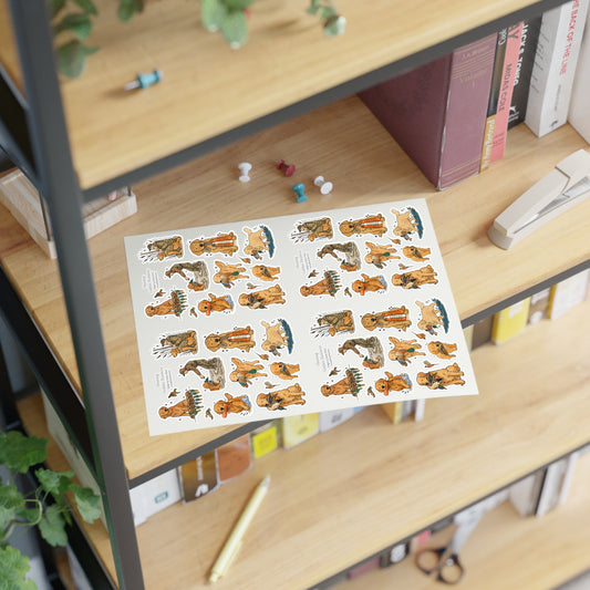 Jumbo Sticker Sheet (4 sheets in 1)
