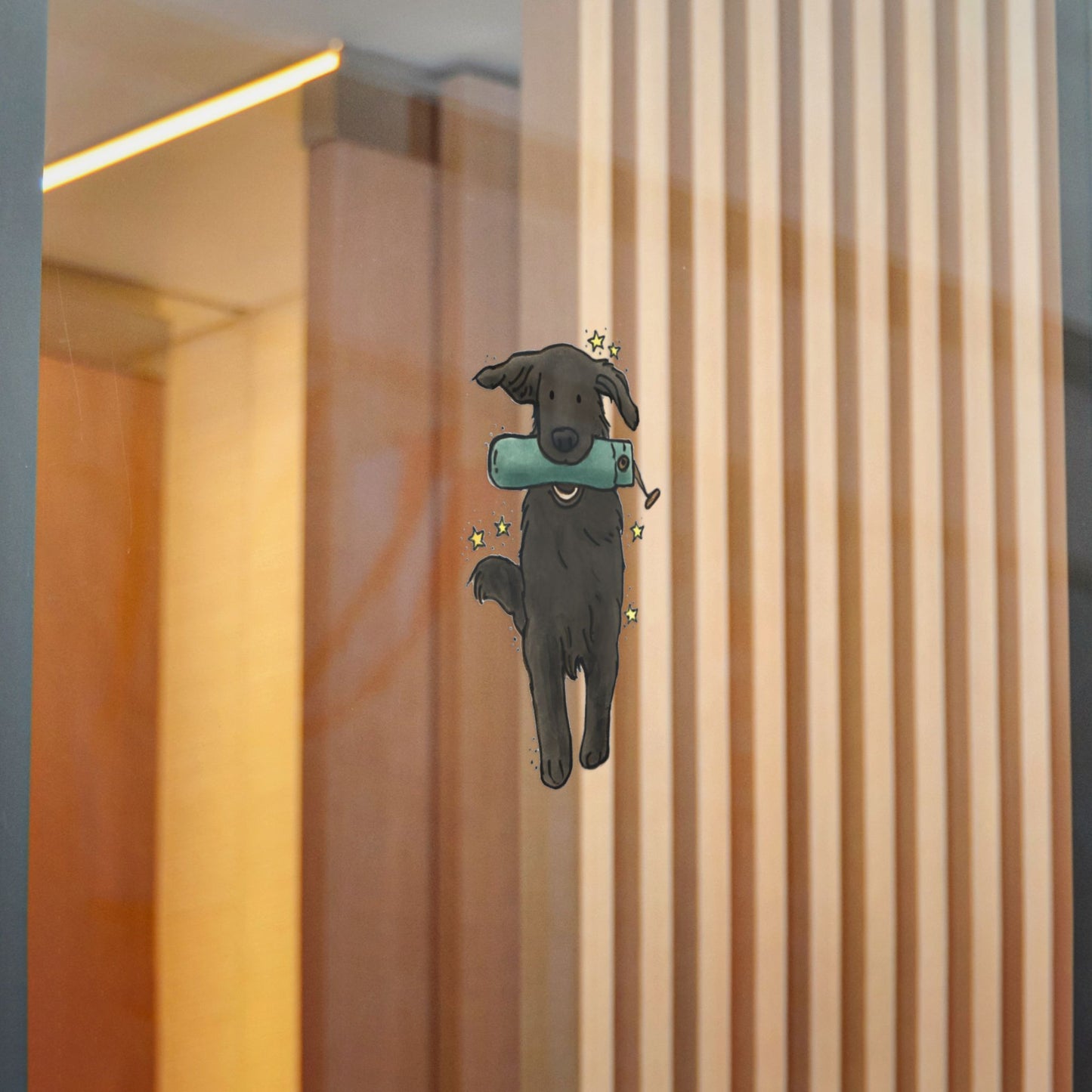 PermaDecal (indoor/outdoor) Flat-Coated Retriever