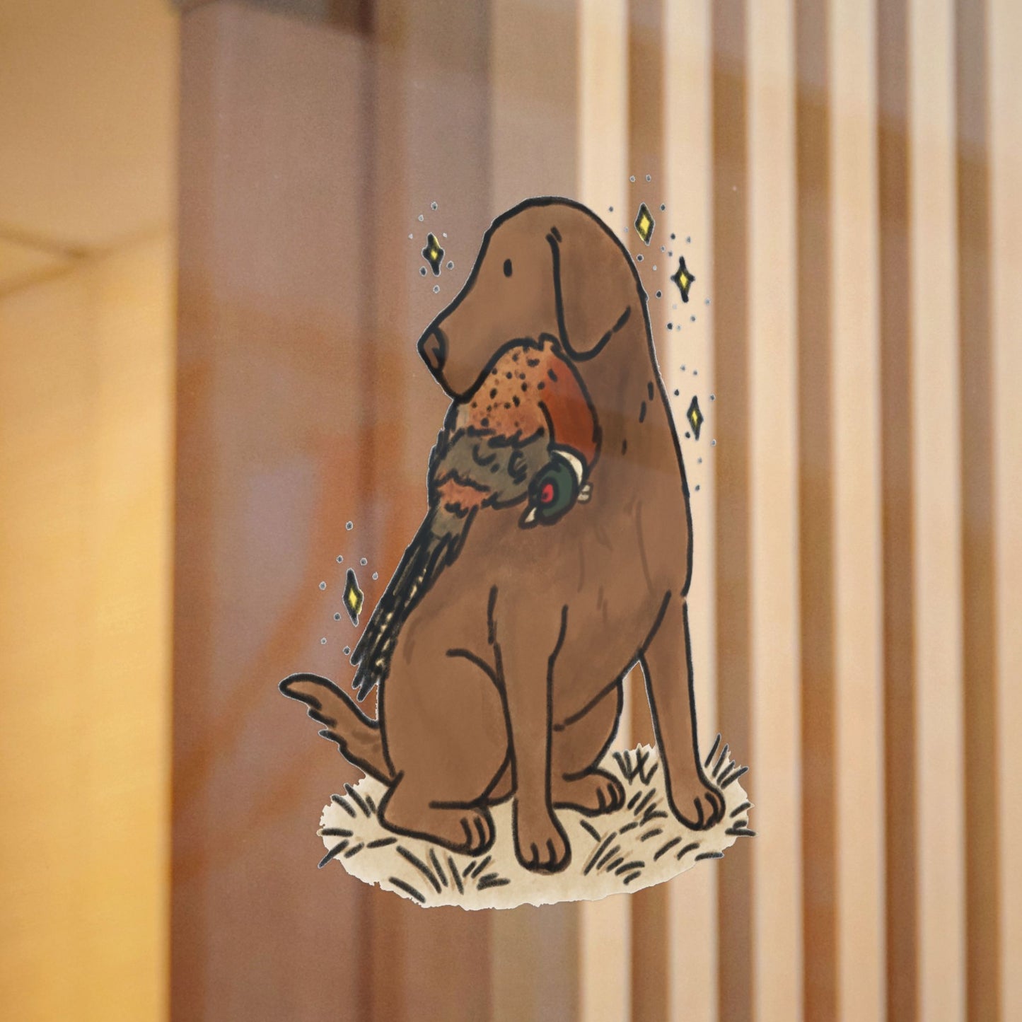 PermaDecal (indoor/outdoor) Chocolate Labrador Retriever