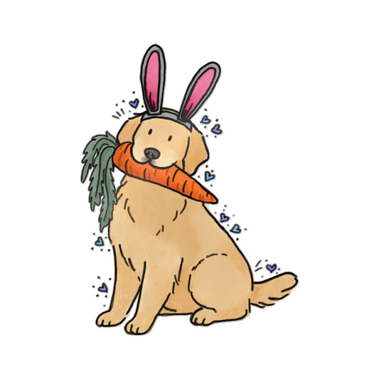 PermaDecal (indoor/outdoor) Golden Retriever