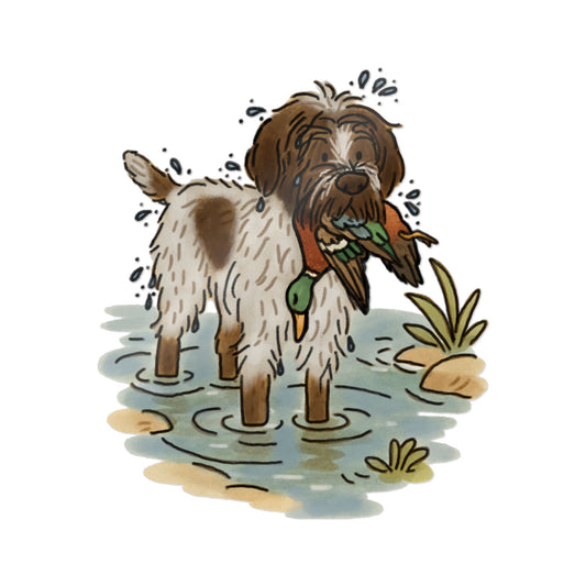 PermaDecal (indoor/outdoor) Wirehaired Pointing Griffon
