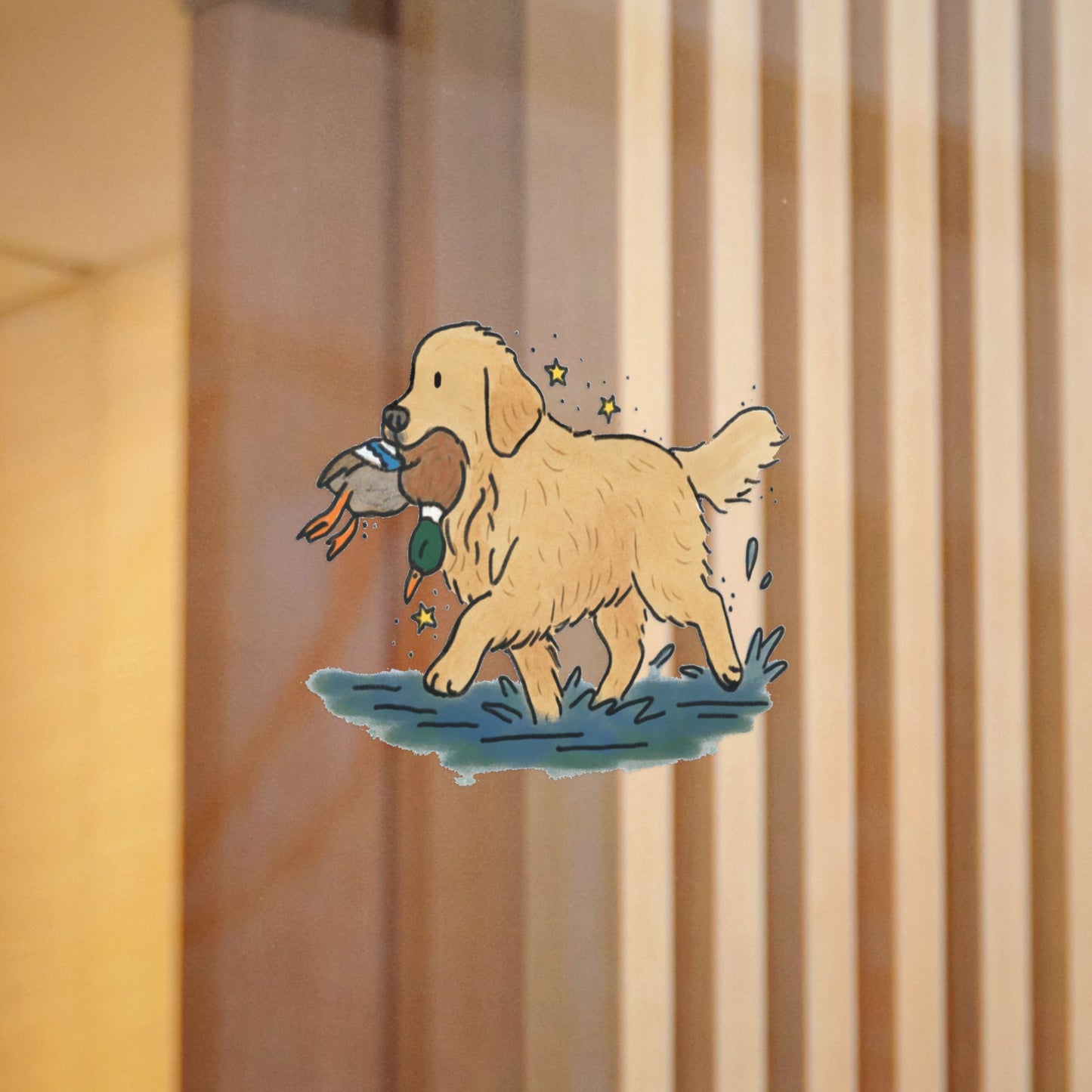 PermaDecal (indoor/outdoor) Golden Retriever