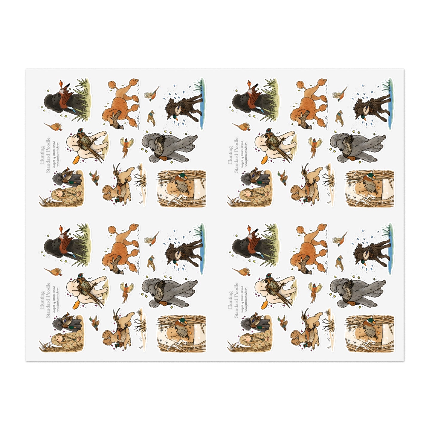 Jumbo Sticker Sheet (4 sheets in 1)
