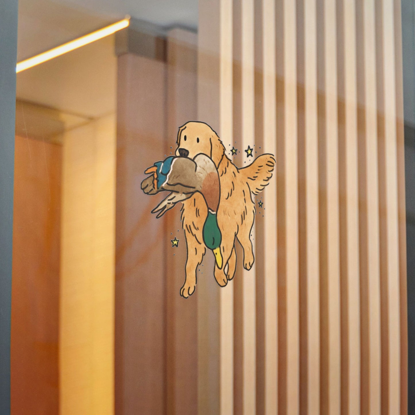 PermaDecal (indoor/outdoor) Golden Retriever