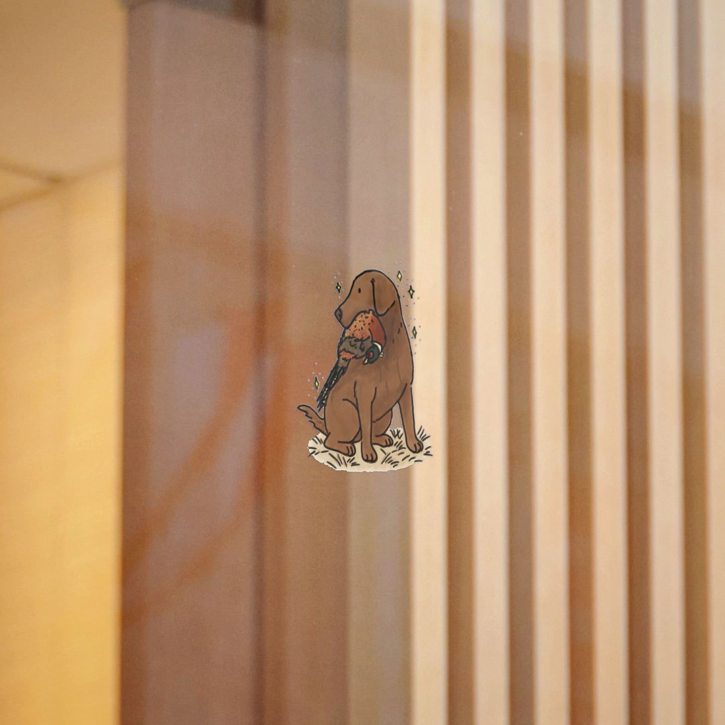 PermaDecal (indoor/outdoor) Chocolate Labrador Retriever