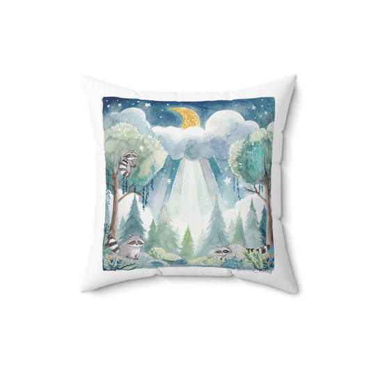 Spun Polyester Square Pillow