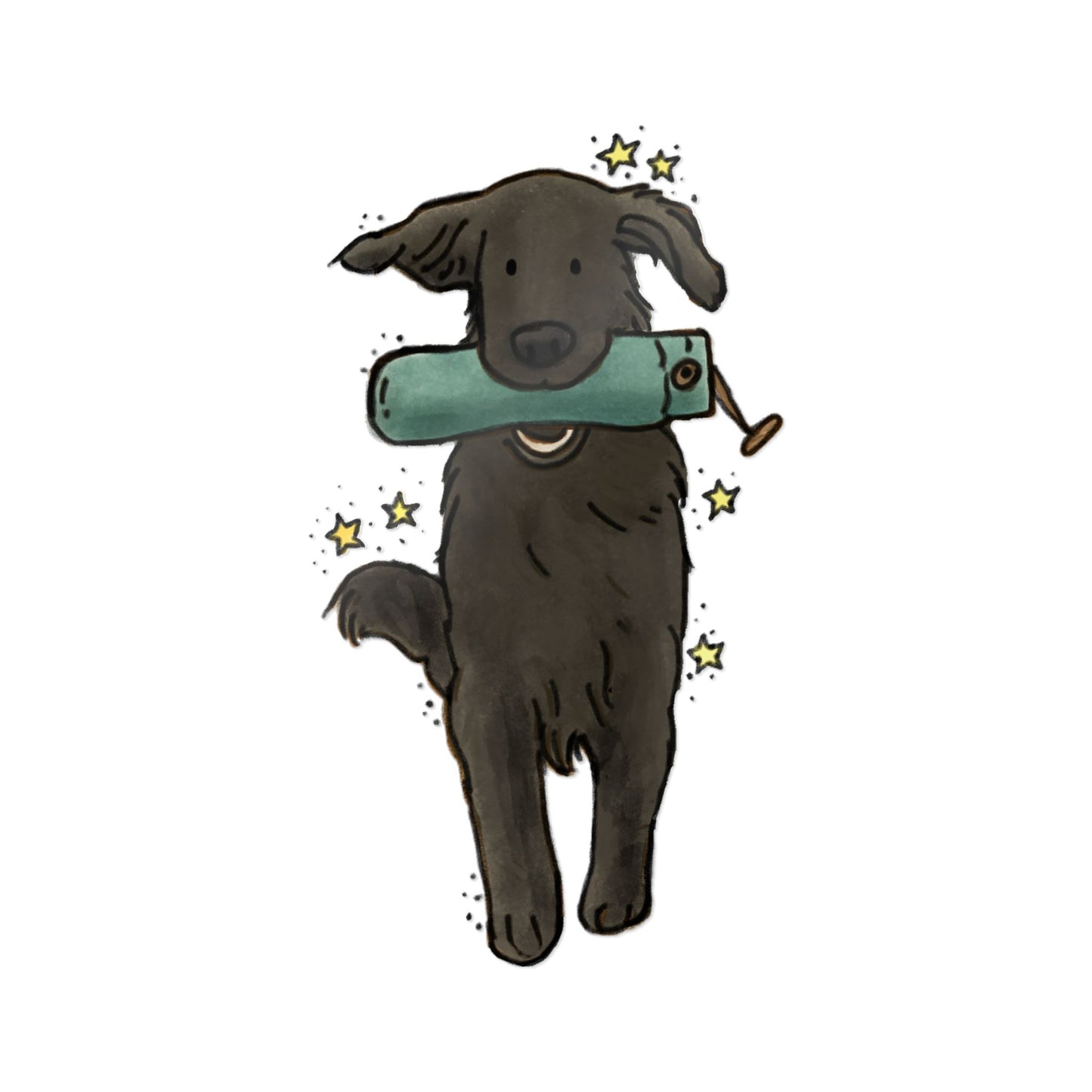 PermaDecal (indoor/outdoor) Flat-Coated Retriever