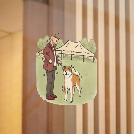 PermaDecal (indoor/outdoor) Akita Inu