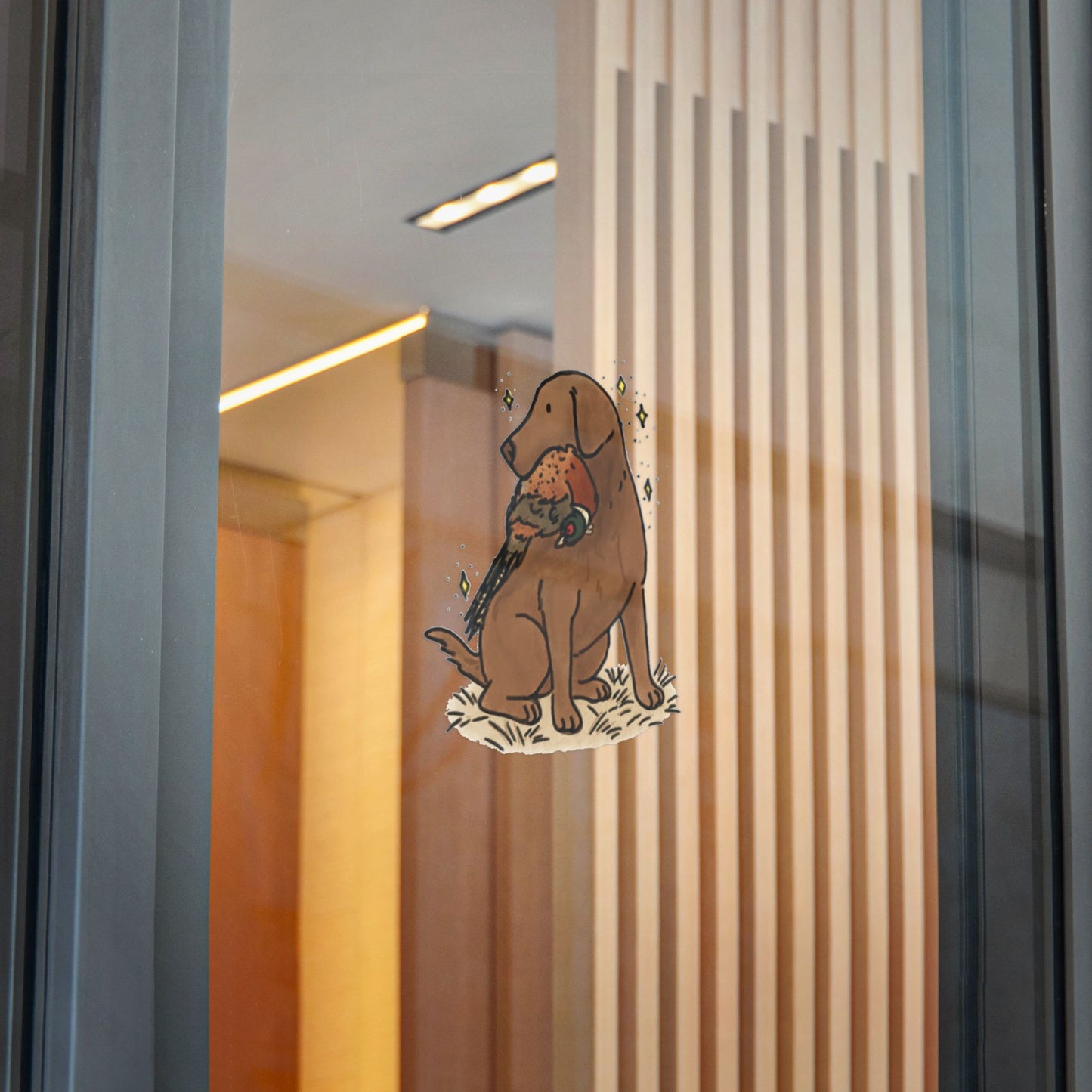 PermaDecal (indoor/outdoor) Chocolate Labrador Retriever
