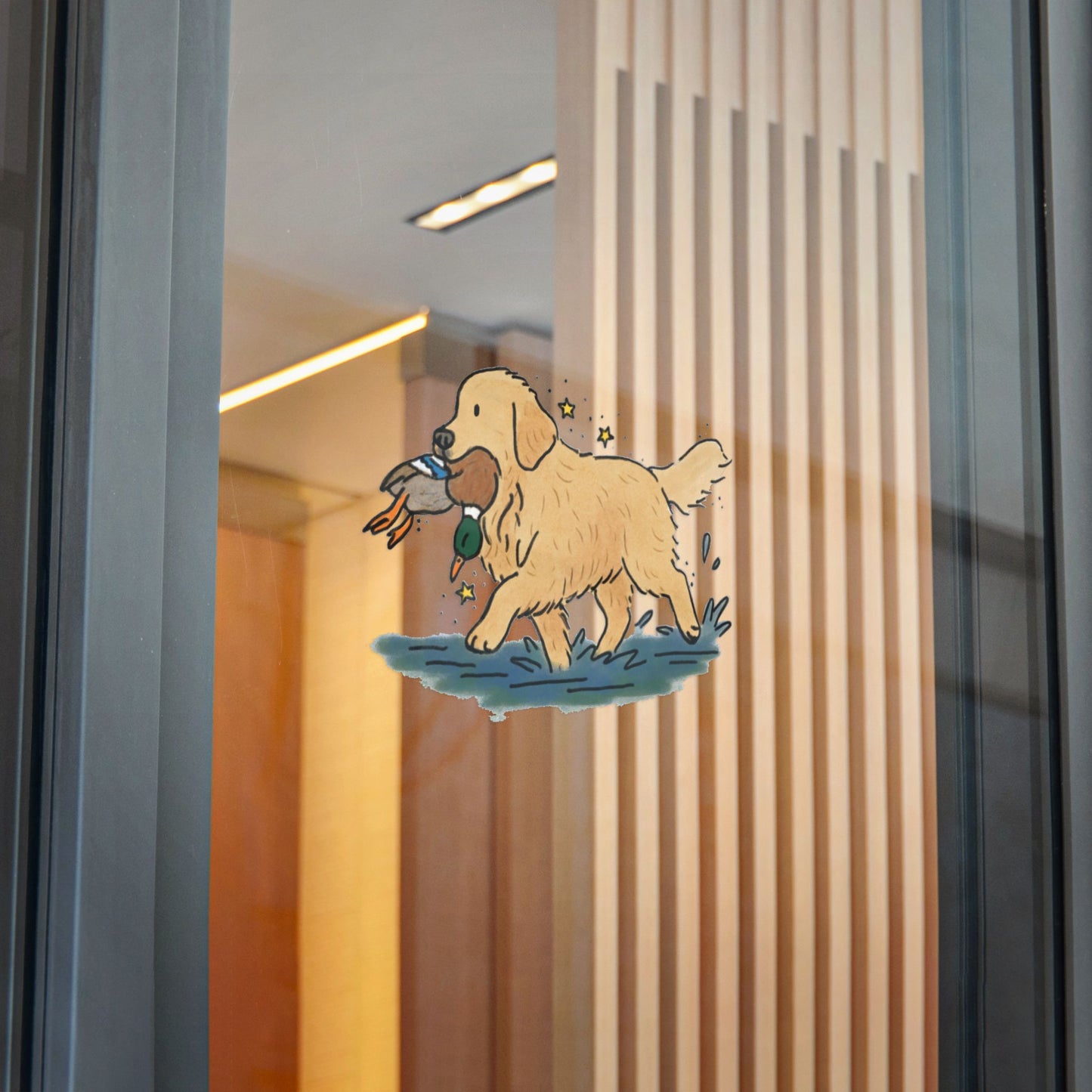 PermaDecal (indoor/outdoor) Golden Retriever