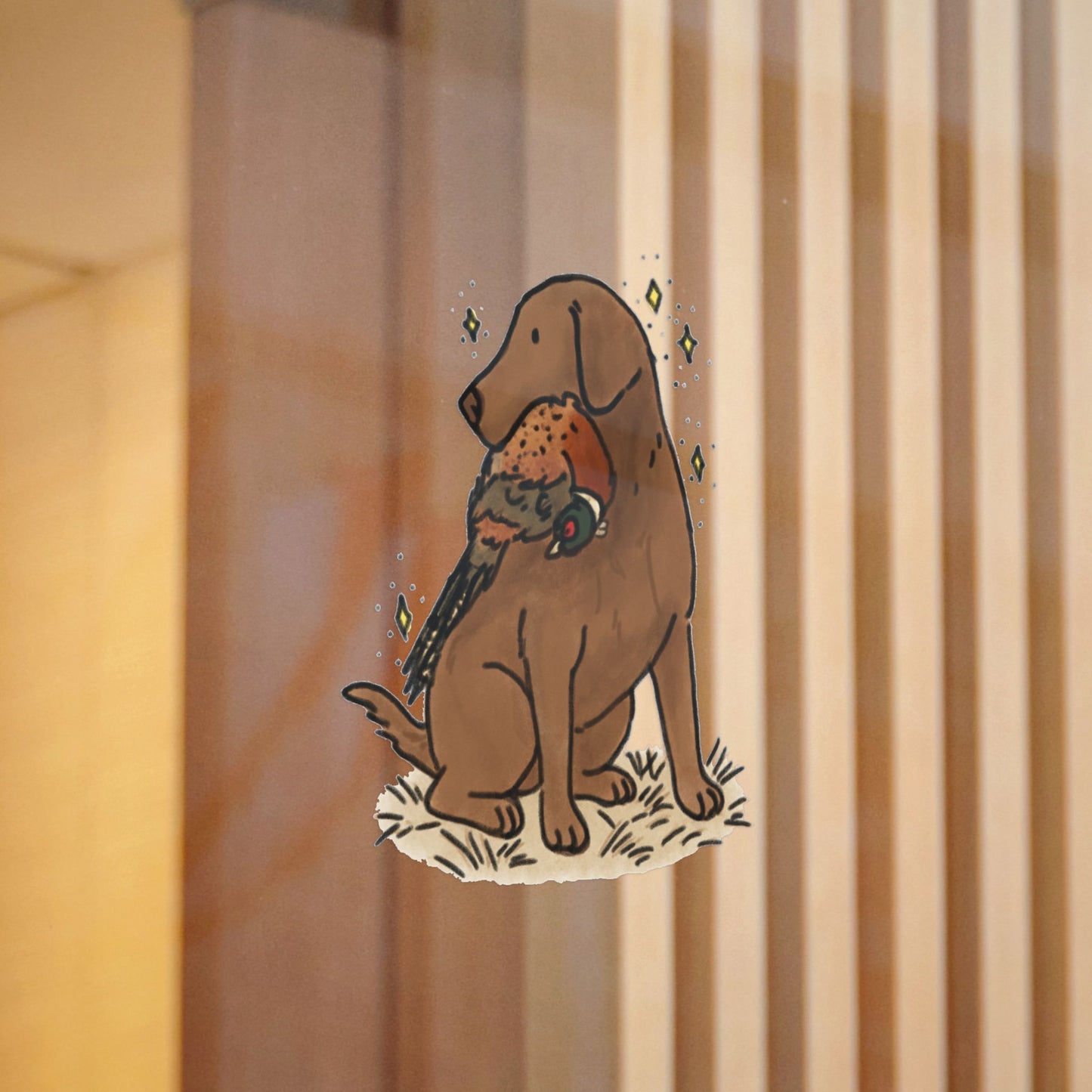 PermaDecal (indoor/outdoor) Chocolate Labrador Retriever