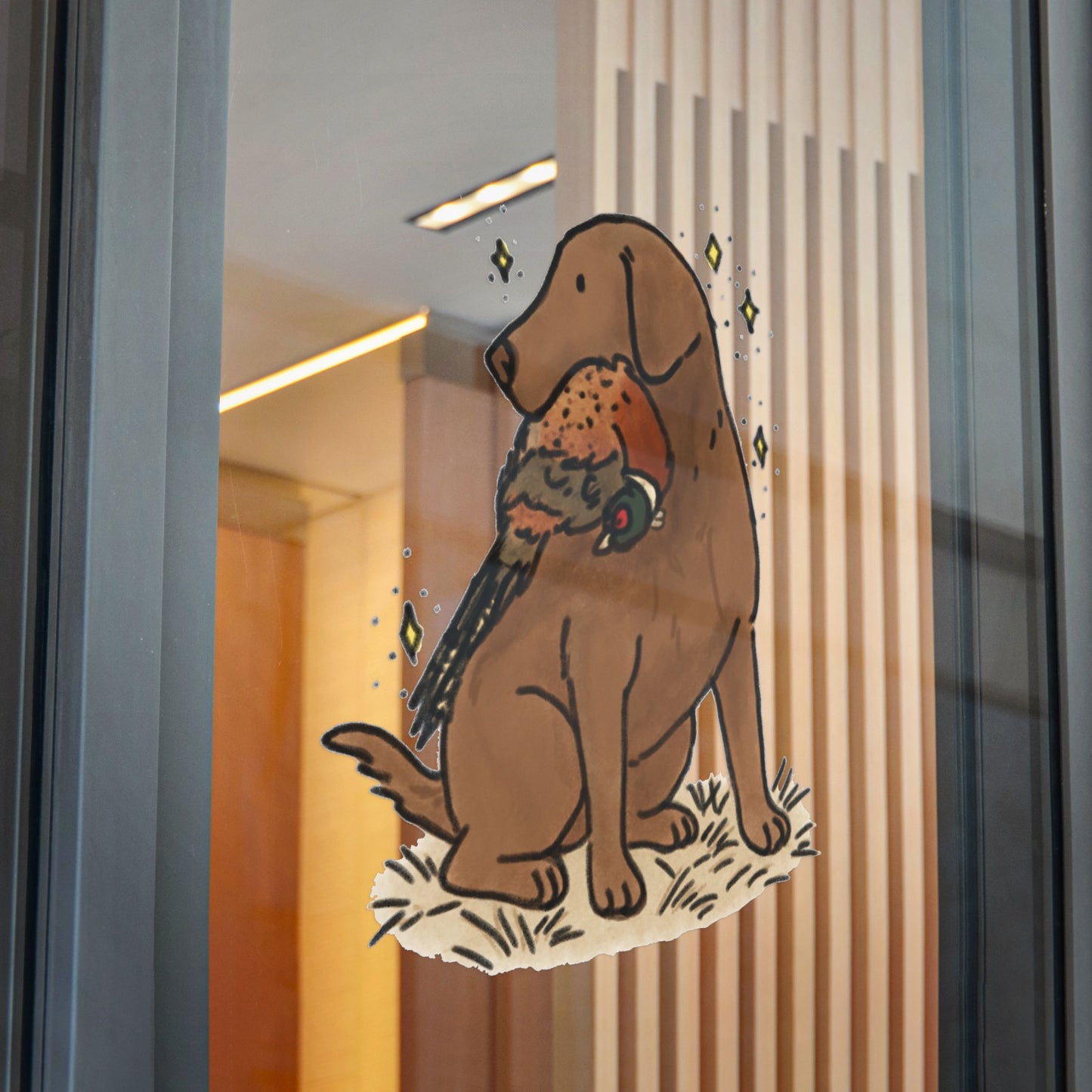 PermaDecal (indoor/outdoor) Chocolate Labrador Retriever
