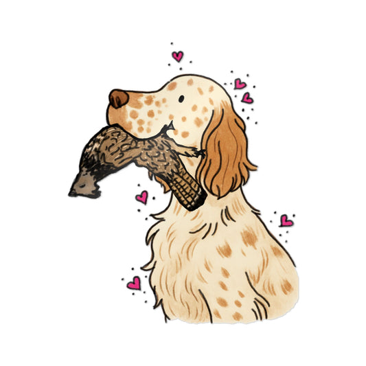PermaDecal (indoor/outdoor) English Setter
