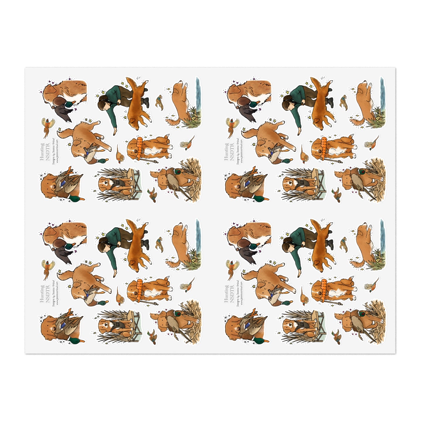 Jumbo Sticker Sheet (4 sheets in 1)