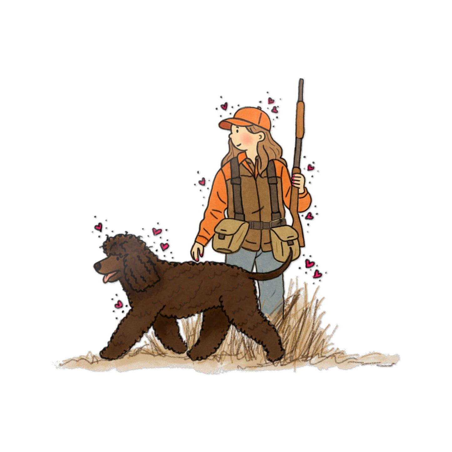 PermaDecal (indoor/outdoor) Irish Water Spaniel