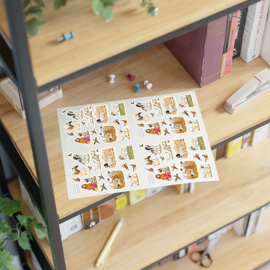 Jumbo Sticker Sheet (4 sheets in 1)