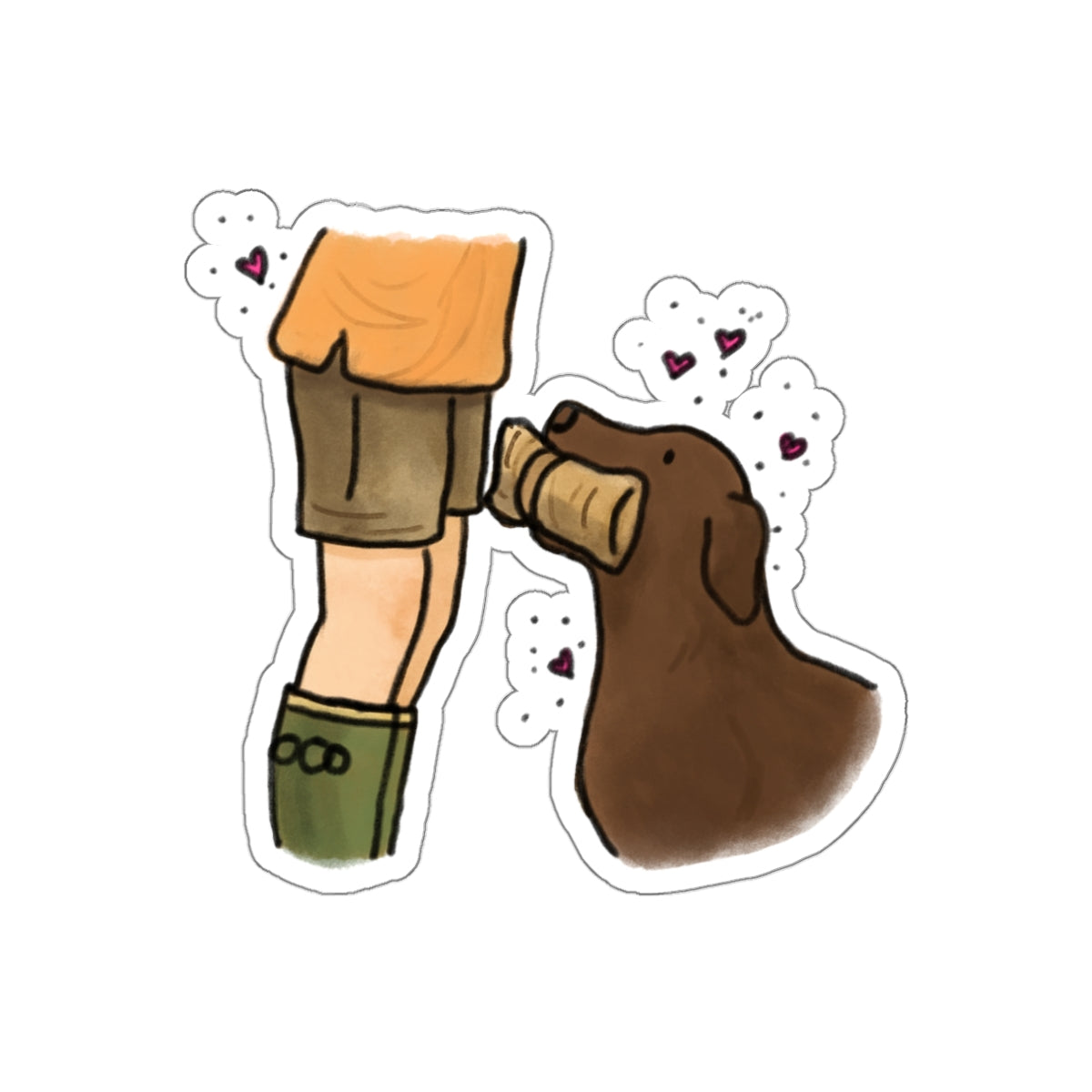 Die-Cut Sticker (indoor/outdoor)