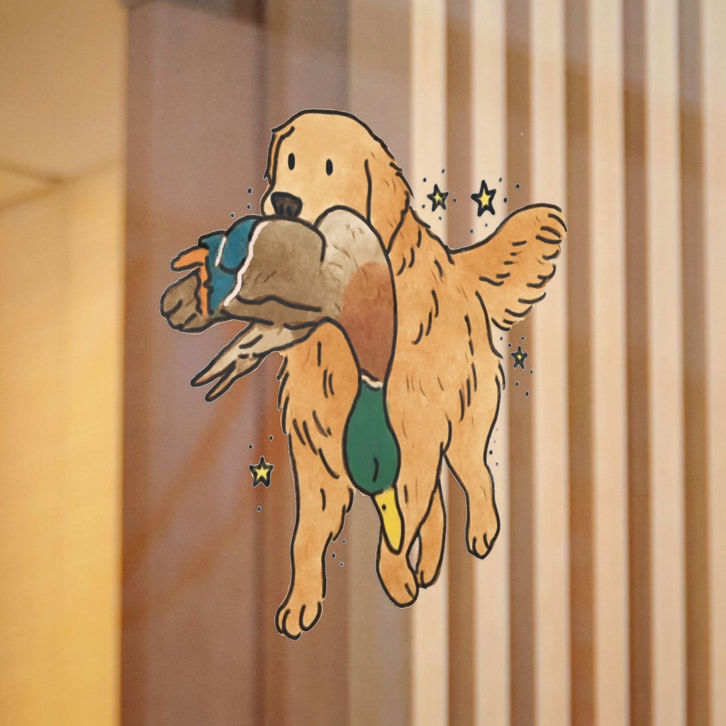 PermaDecal (indoor/outdoor) Golden Retriever