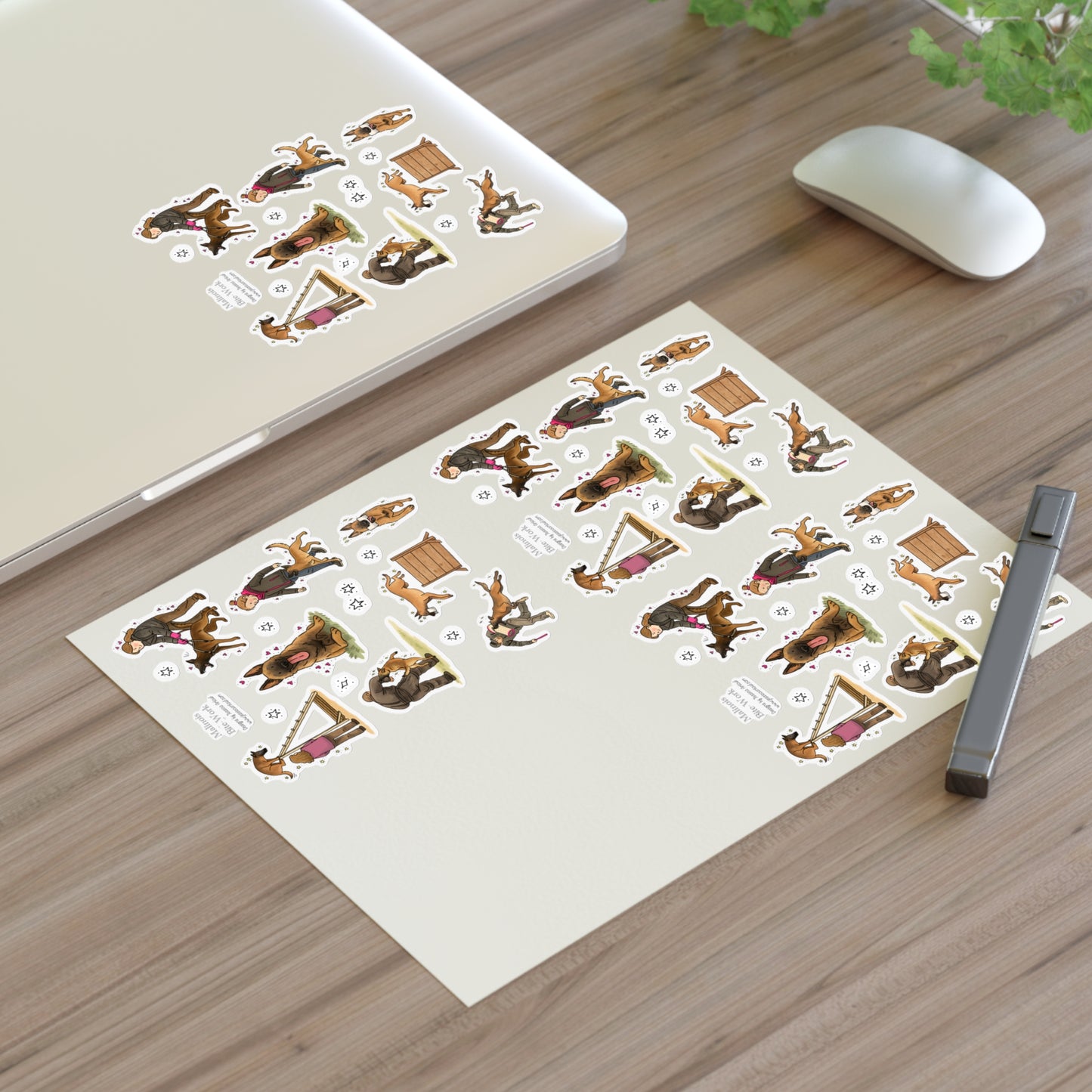 Jumbo Sticker Sheet (4 sheets in 1)