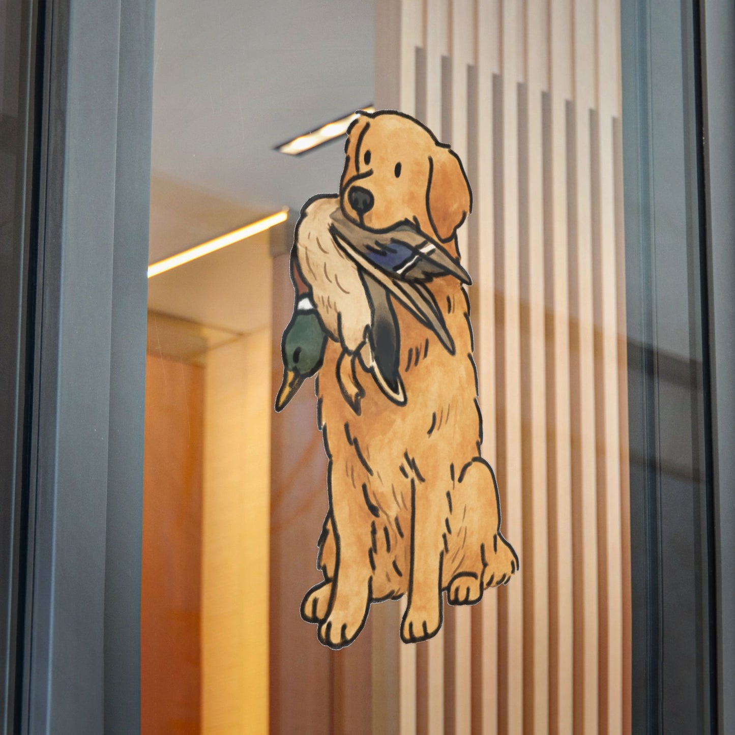 PermaDecal (indoor/outdoor) Golden Retriever