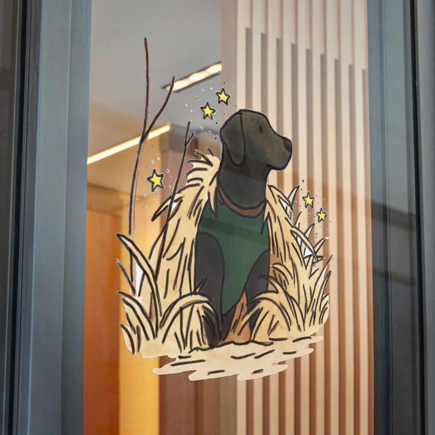 PermaDecal (indoor/outdoor) Black Labrador Retriever