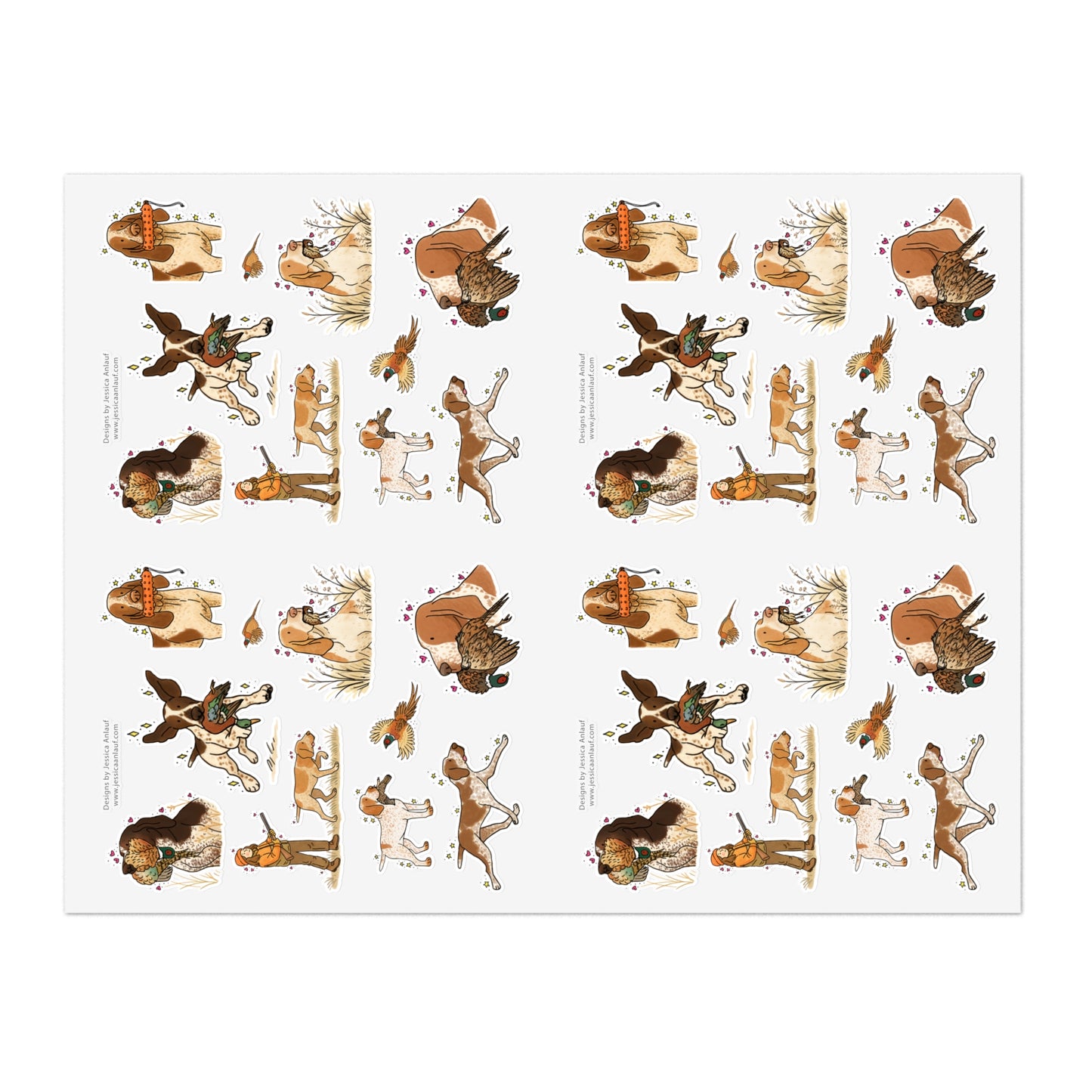 Jumbo Sticker Sheet (4 sheets in 1)