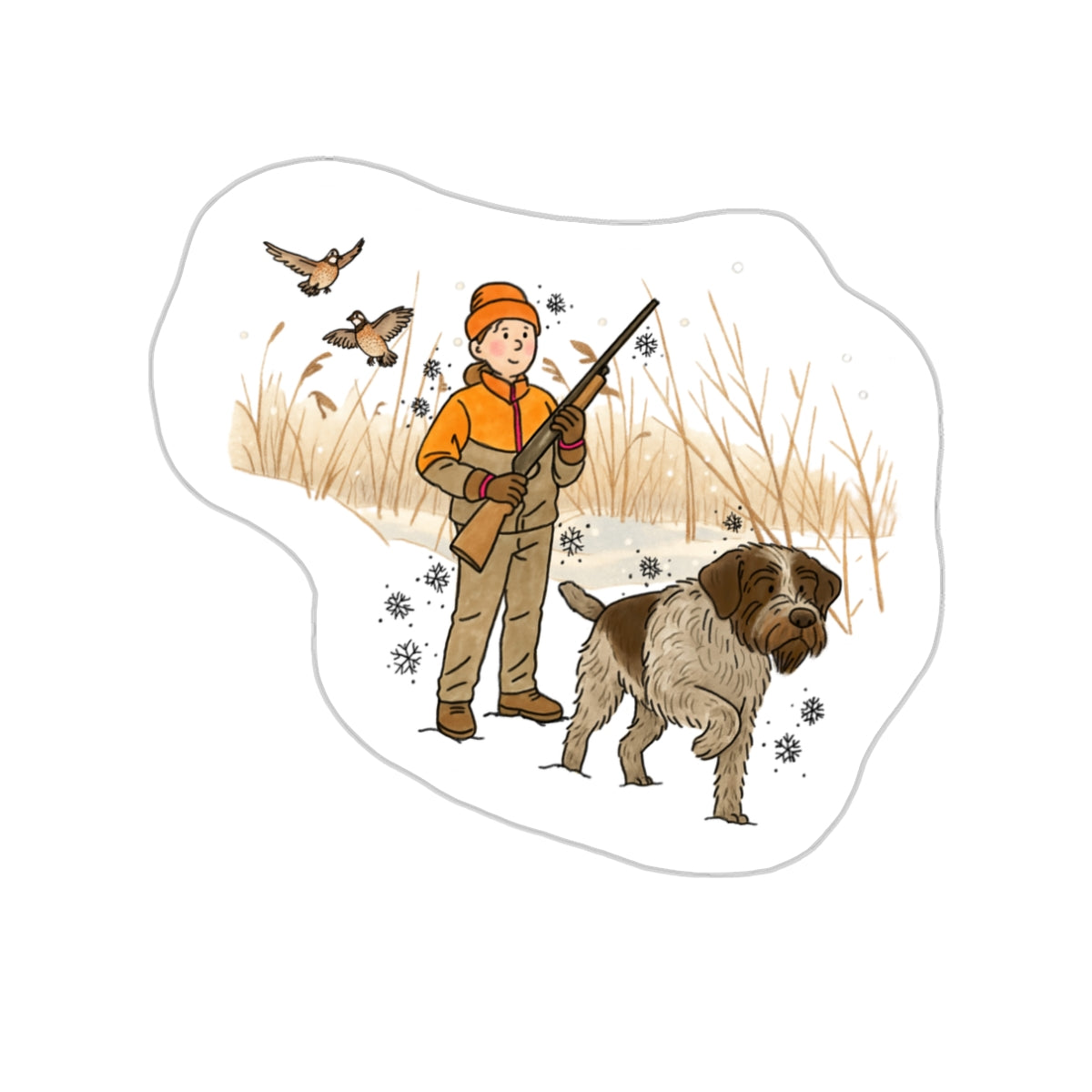 Die-Cut Sticker (indoor/outdoor)