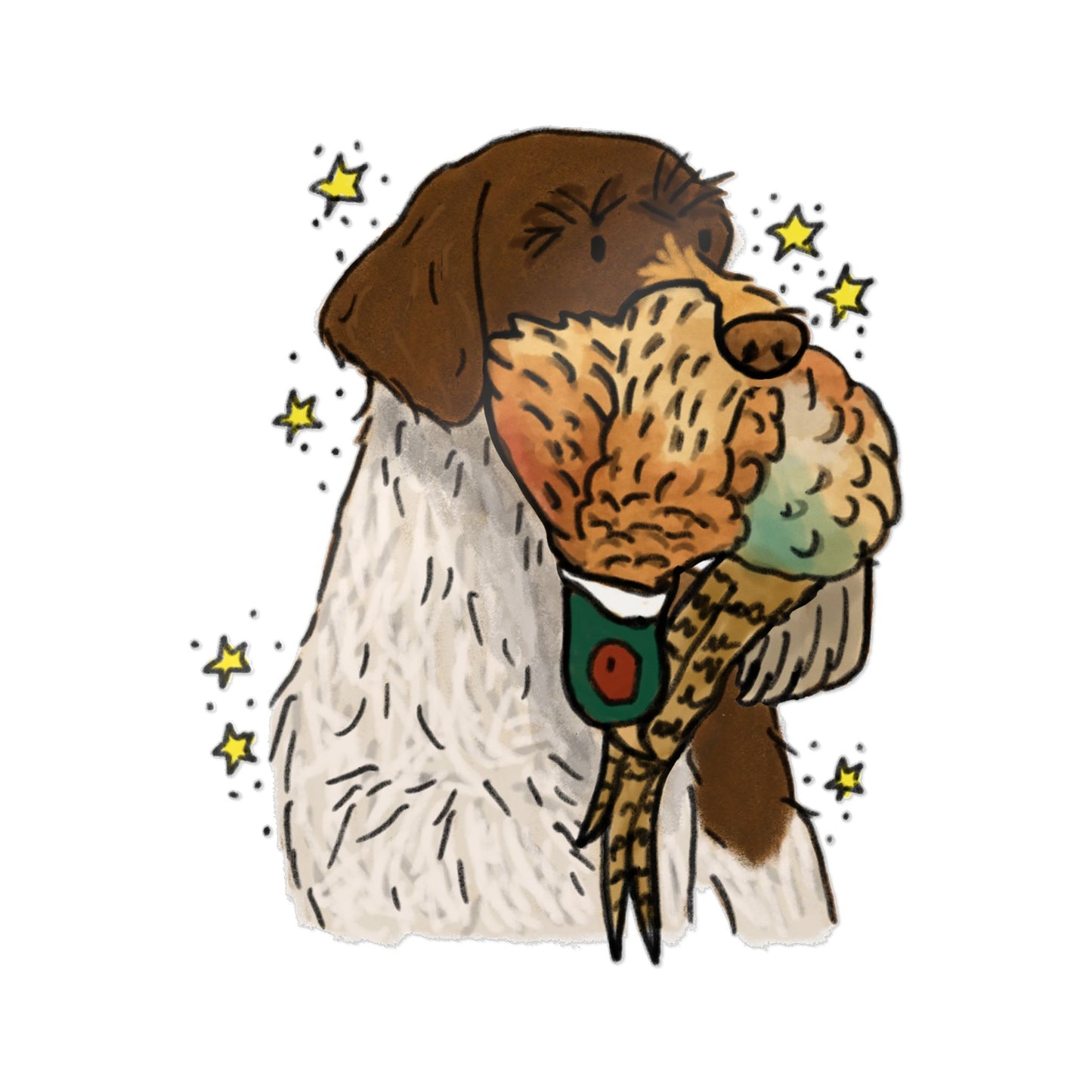 PermaDecal (indoor/outdoor) German Wirehaired Pointer