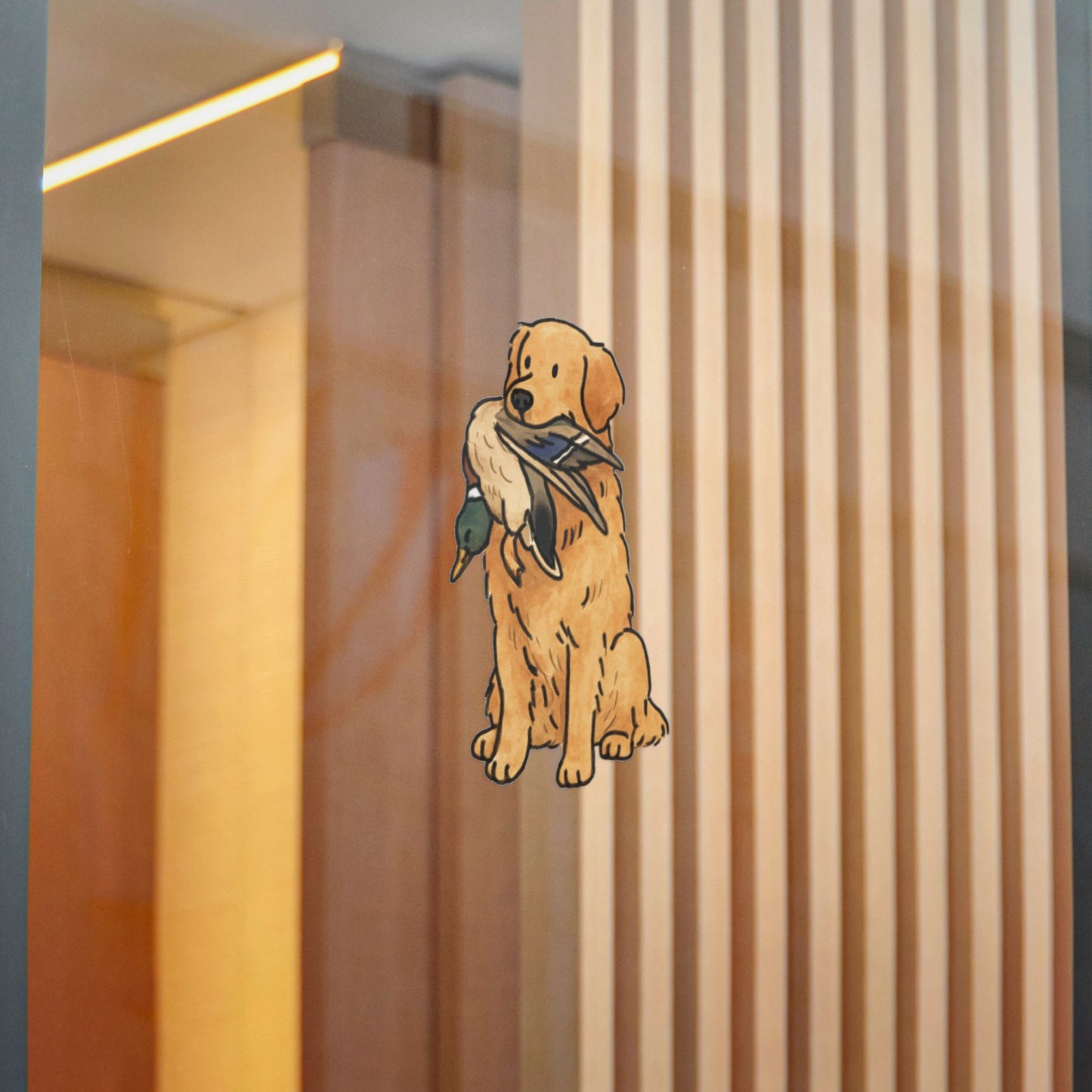 PermaDecal (indoor/outdoor) Golden Retriever