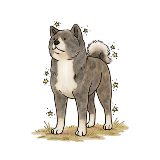 PermaDecal (indoor/outdoor) Akita Inu
