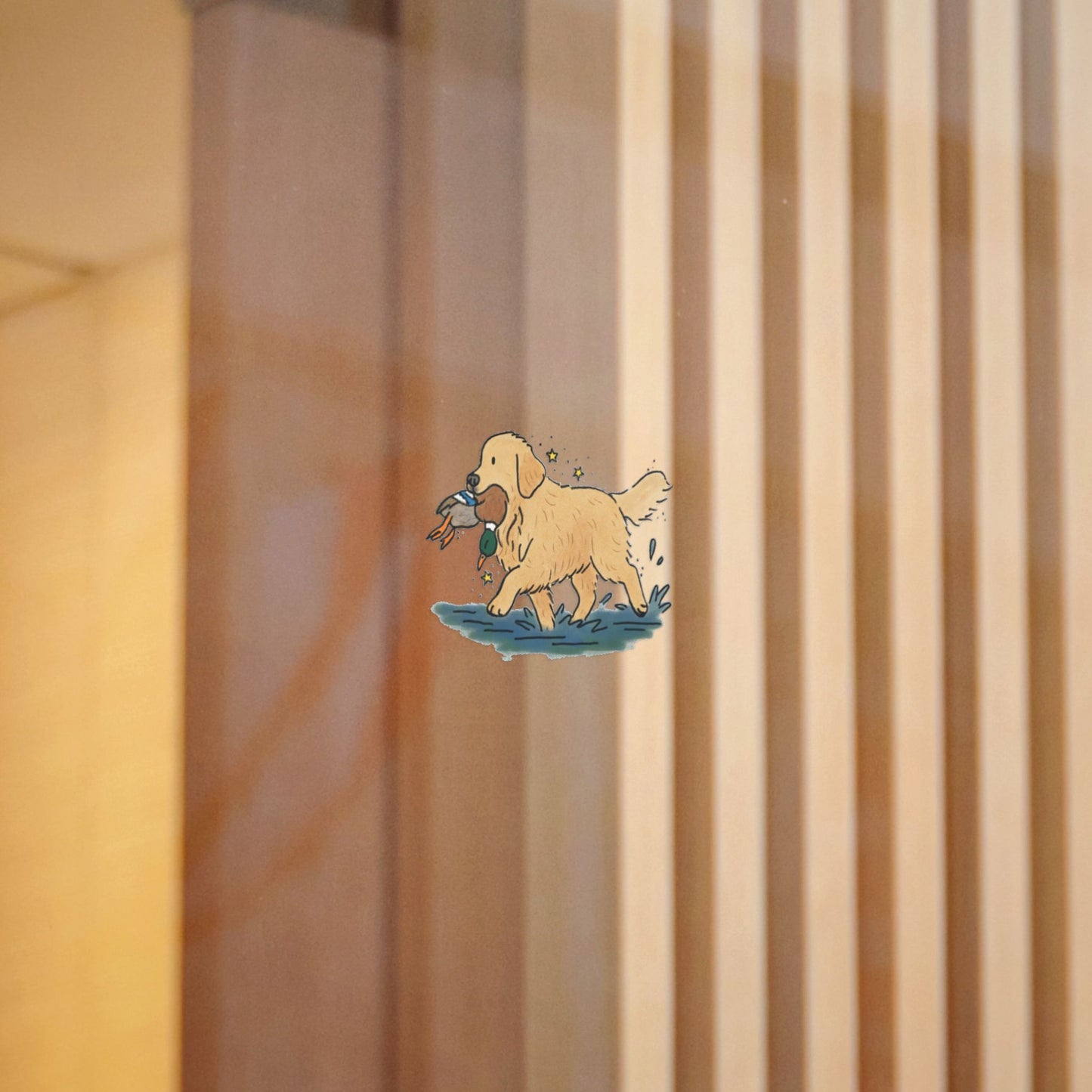 PermaDecal (indoor/outdoor) Golden Retriever