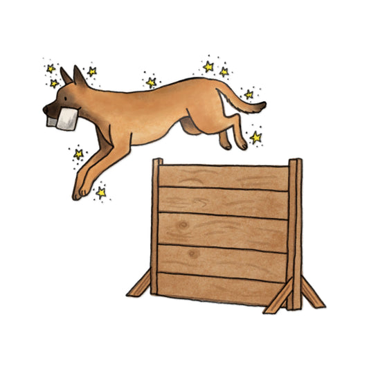 PermaDecal (indoor/outdoor) Bite-Work Belgian Malinois