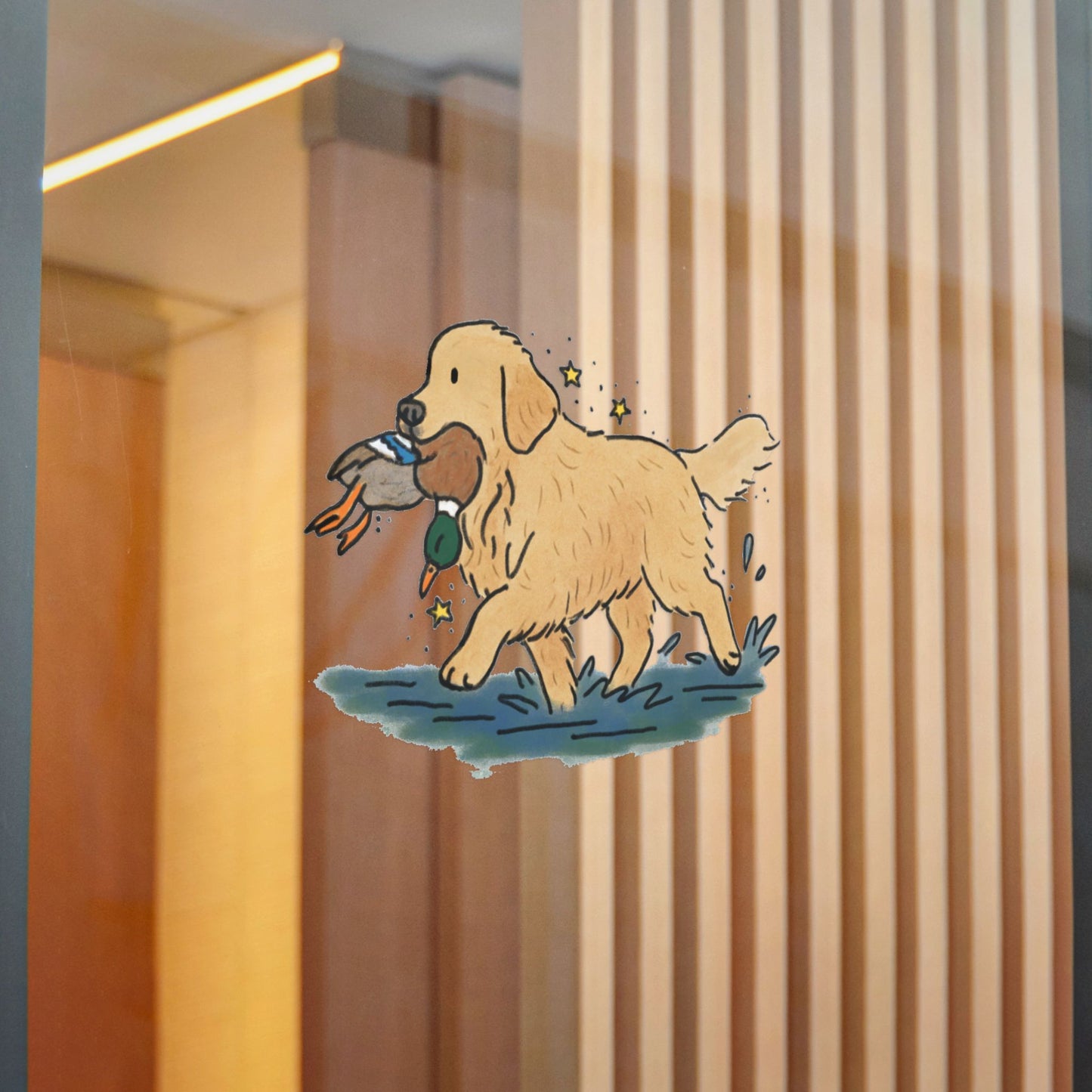 PermaDecal (indoor/outdoor) Golden Retriever