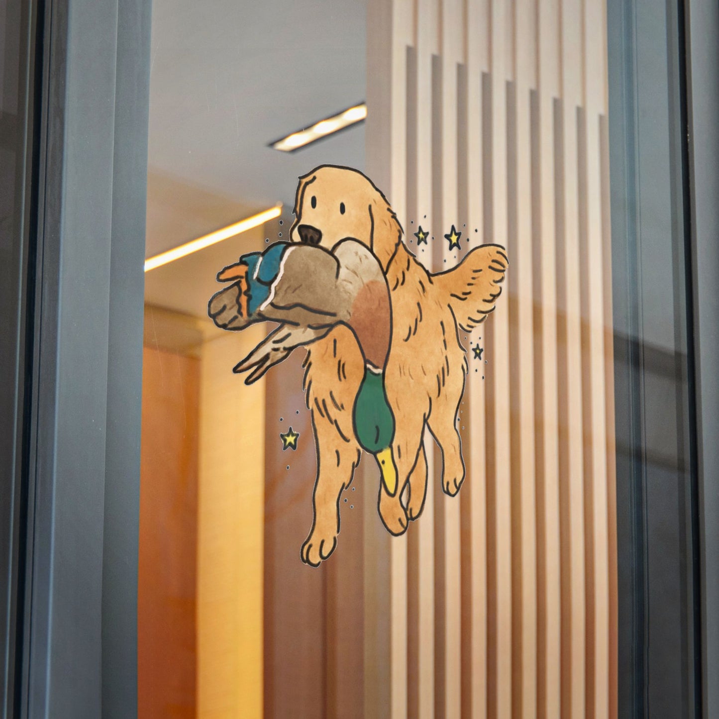 PermaDecal (indoor/outdoor) Golden Retriever